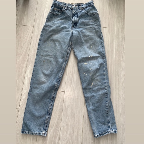 London Jeans Vintage Paint Splatter - Picture 1 of 2